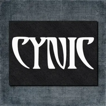 Cynic Back Patch, Cynic Logo Oversize Patch