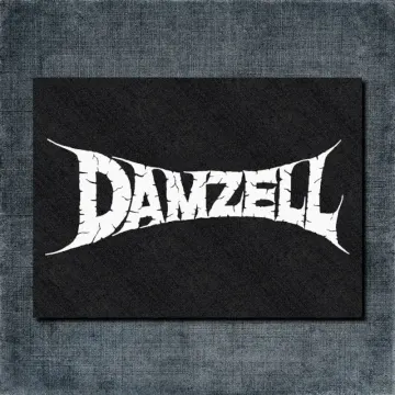 Damzell Back Patch, Damzell Logo Oversize Patch