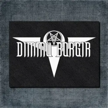 Dimmu Borgir Back Patch, Dimmu Borgir Logo Oversize Patch