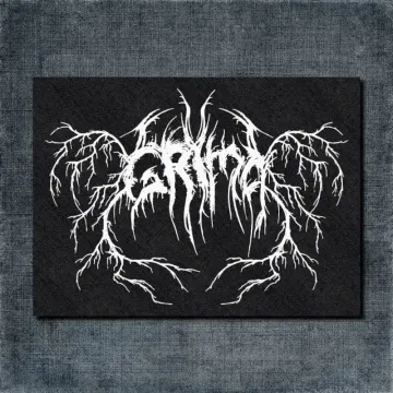 Grima Back Patch, Grima Logo Oversize Patch