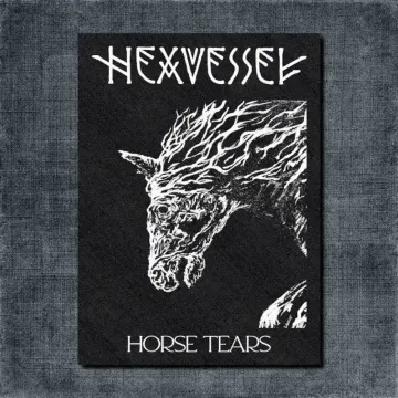 Hexvessel Back Patch, Hexvessel Horse Tears Oversize Patch