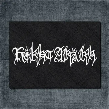 Këkht Aräkh Back Patch, Këkht Aräkh Logo Oversize Patch