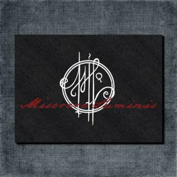Miserere Luminis Back Patch, Miserere Luminis Logo Oversize Patch
