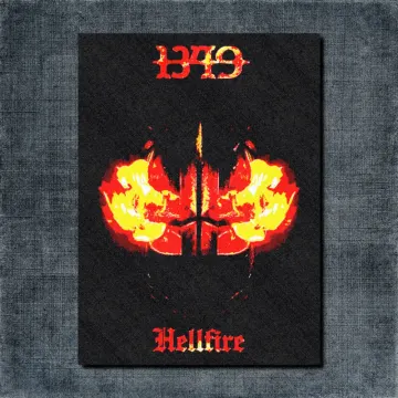 1349 Back Patch, 1349 Hellfire Oversize Patch