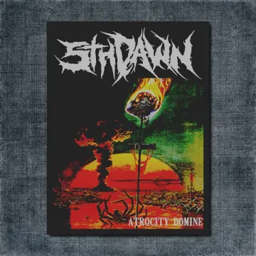 5th Dawn Back Patch, 5th Dawn Atrocity Domine Big Back Patch