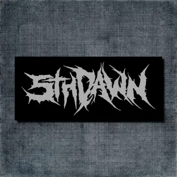 5th Dawn Back Patch, 5th Dawn Logo Big Back Patch