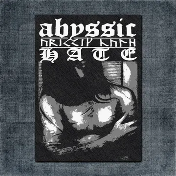 Abyssic Hate Suicidal Emotions Back Patch, Abyssic Hate Suicidal Emotion Logo Big Back Patch