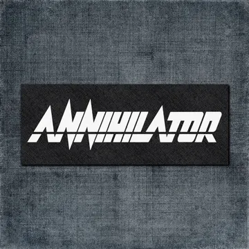 Annihilator Back Patch, Annihilator Logo Big Back Patch