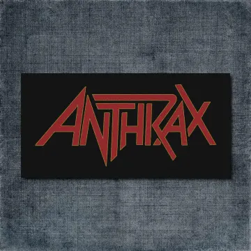 Anthrax Back Patch, Anthrax Logo Big Back Patch