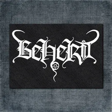 Beherit Back Patch, Beherit Logo Big Back Patch