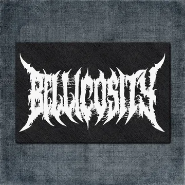 Bellicosity Back Patch, Bellicosity Logo Big Back Patch