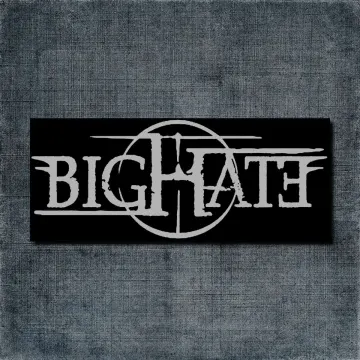 Big Hate Back Patch, Big Hate Logo Big Back Patch