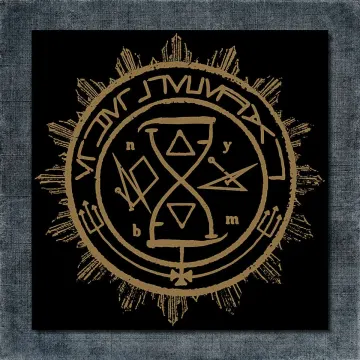 Black Anvil Back Patch, Black Anvil Artwork Big Back Patch