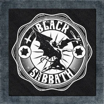 Black Sabbath Back Patch, Black Sabbath Artwork Big Back Patch