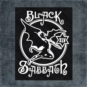 Black Sabbath Back Patch, Black Sabbath Artwork Big Back Patch