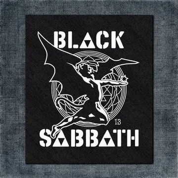 Black Sabbath Back Patch, Black Sabbath Artwork Big Back Patch