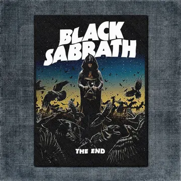 Black Sabbath Back Patch, Black Sabbath The End Big Back Patch