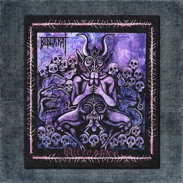 Blackrat Back Patch, Blackrat Hail to Hades Big Back Patch