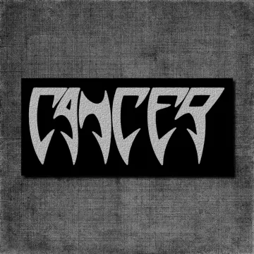 Cancer Back Patch, Cancer Logo Big Back Patch