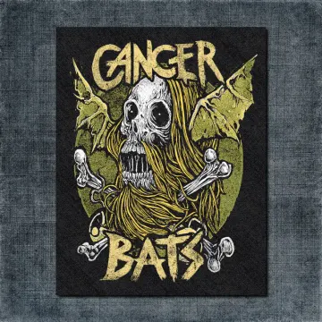 Cancer Bats Back Patch, Cancer Bats Artwork Big Back Patch