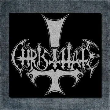 Christ Hate Back Patch, Christ Hate Logo Big Back Patch