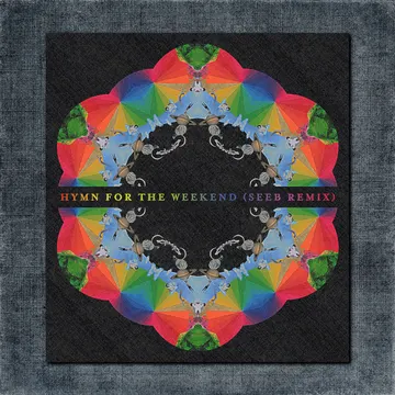 Coldplay Back Patch, Coldplay Hymn For The Weekend Big Back Patch