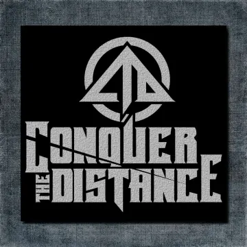 Conquer the Distance Back Patch, Conquer the Distance Logo Big Back Patch