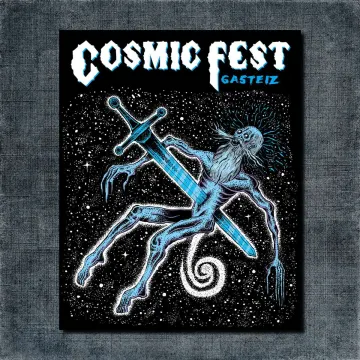 Cosmic Fest Back Patch, Cosmic Fest Gasteiz Big Back Patch