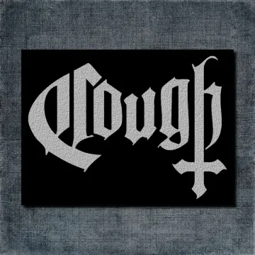 Cough Back Patch, Cough Logo Big Back Patch