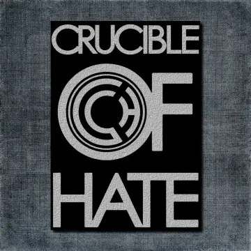 Crucible of Hate Back Patch, Crucible of Hate Logo Big Back Patch