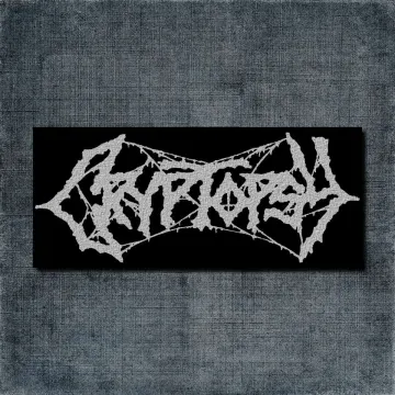 Cryptopsy Back Patch, Cryptopsy Logo Big Back Patch