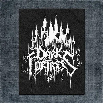 Dark Fortress Back Patch, Dark Fortress Logo Big Back Patch