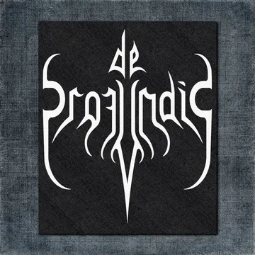 De Profundis Back Patch, De Profundis Logo Big Back Patch
