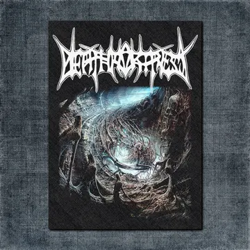 Death Fortress Back Patch, Death Fortress Among The Ranks of The Unconquerable Big Back Patch