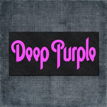 Deep Purple Back Patch, Deep Purple Logo Big Back Patch