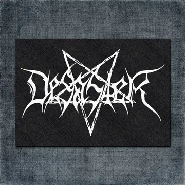 Desaster Back Patch, Desaster Logo Big Back Patch