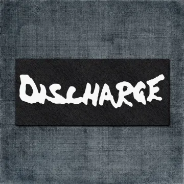 Discharge Back Patch, Discharge Logo Big Back Patch