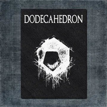 Dodecahedron Back Patch, Dodecahedron Artwork Big Back Patch