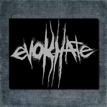 Evok’ Hate Back Patch, Evok’ Hate Logo Big Back Patch