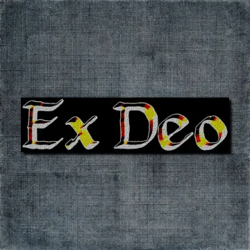 Ex Deo Back Patch, Ex Deo Logo Big Back Patch