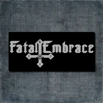 Fatal Embrace Back Patch, Fatal Embrace Logo Big Back Patch