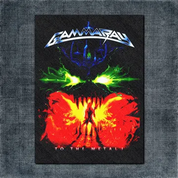 Gammaray Back Patch, Gammaray To the Metal Big Back Patch