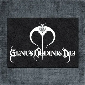 Genus Ordinis Dei Back Patch, Genus Ordinis Dei Artwork Big Back Patch