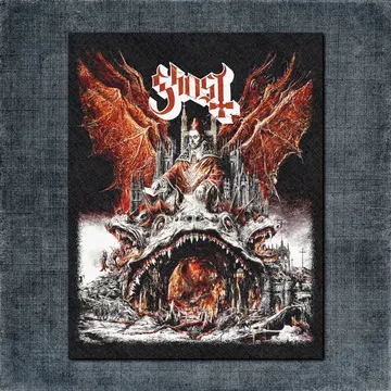 Ghost Back Patch, Ghost Artwork Big Back Patch