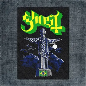 Ghost Back Patch, Ghost Ghost in Brazilia Big Back Patch