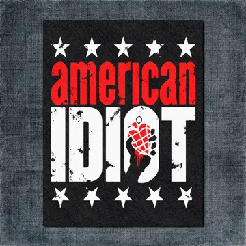 Green Day Back Patch, Green Day American Idiot Big Back Patch