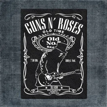 Guns n Roses  Back Patch, Guns n Roses Slash Big Back Patch