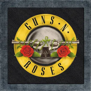 Guns n Roses Back Patch, Guns n Roses Artwork Big Back Patch