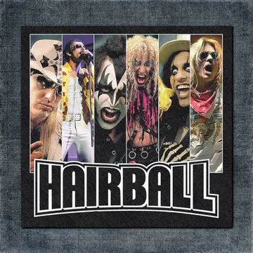 Hairball Back Patch, Hairball Artwork Big Back Patch