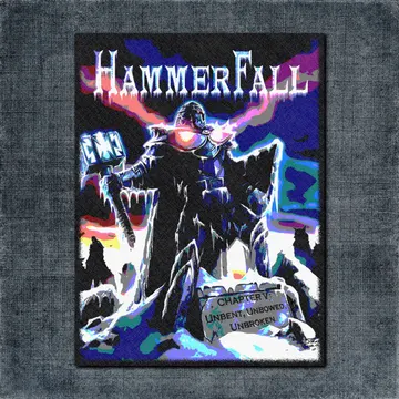HammerFall Back Patch, HammerFall Chapter V Unbent Unbowed Unbroken Big Back Patch